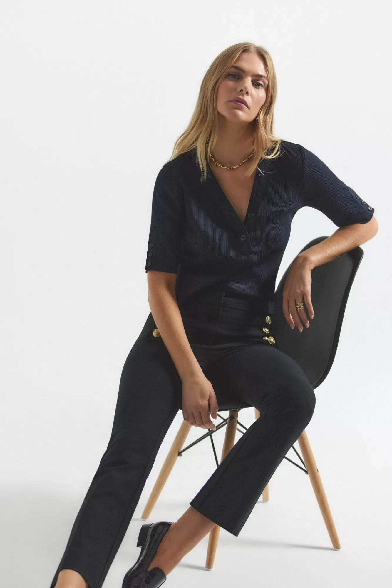 Derek Lam Adrian Mixed Media Tee Store