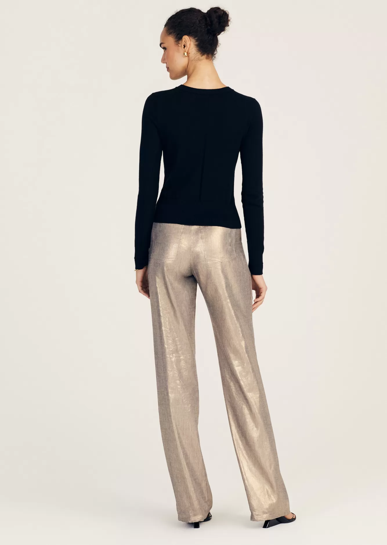 Derek Lam Alizee Long Sleeve Crew Neck Sweater Shop