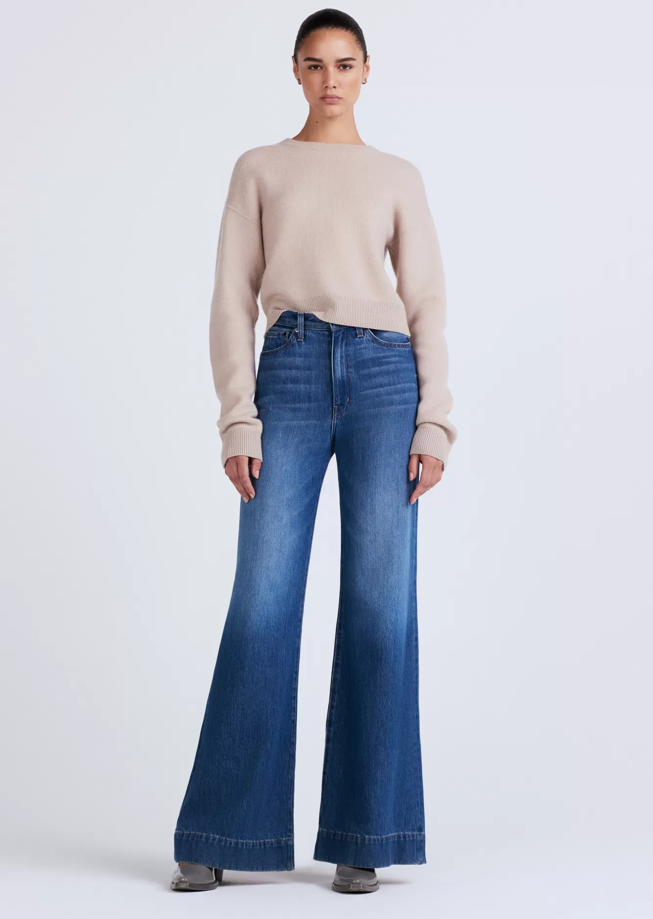Derek Lam Coralie High Rise Wide Leg Soho New