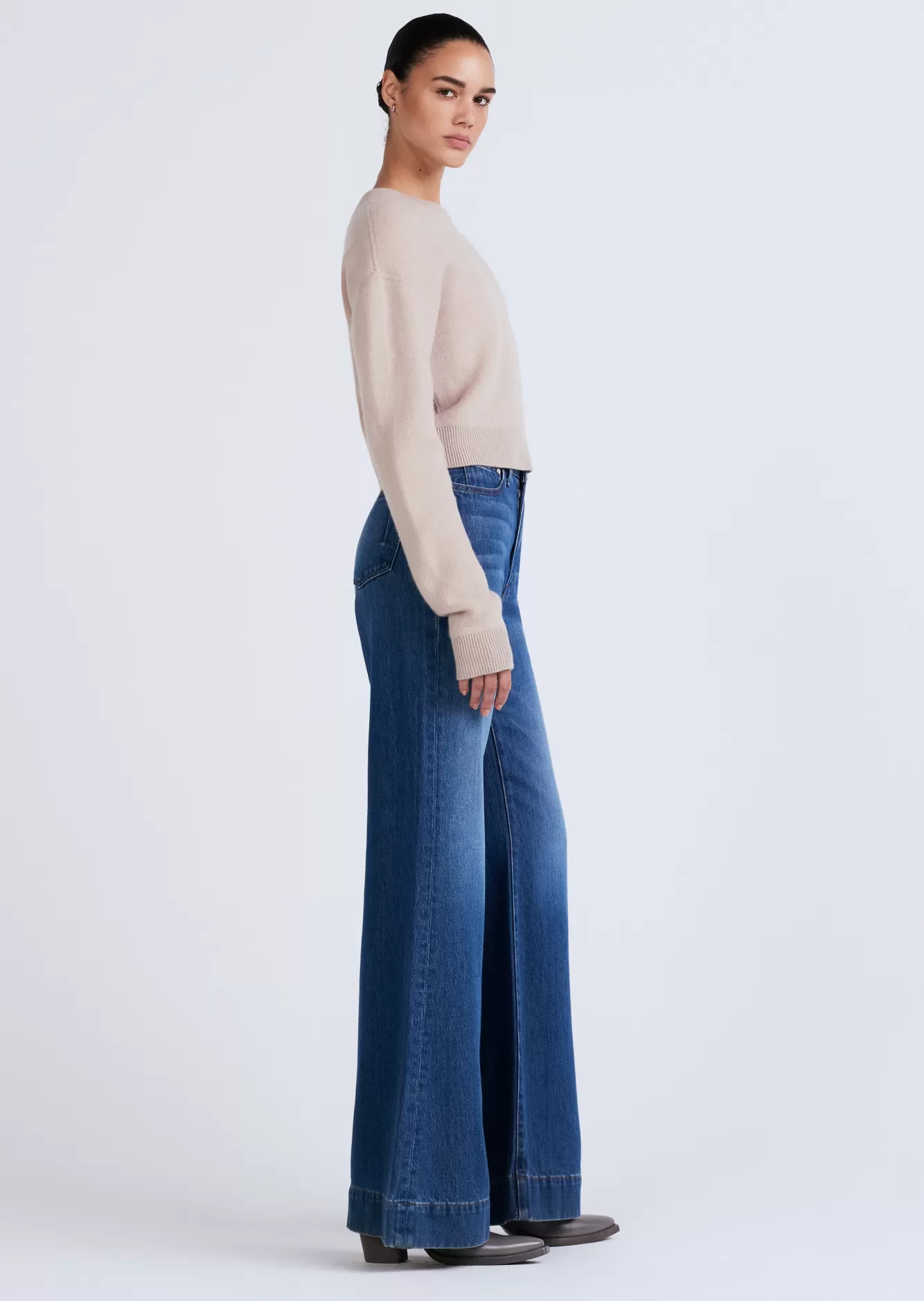 Derek Lam Coralie High Rise Wide Leg Soho New