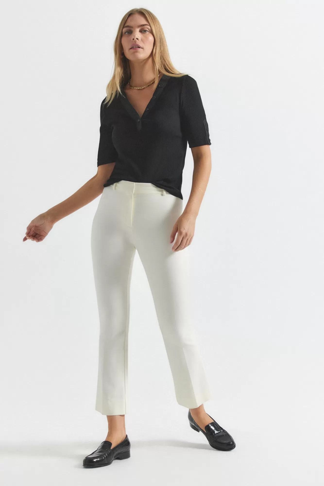 Derek Lam Crosby Crop Flare Trouser Flash Sale