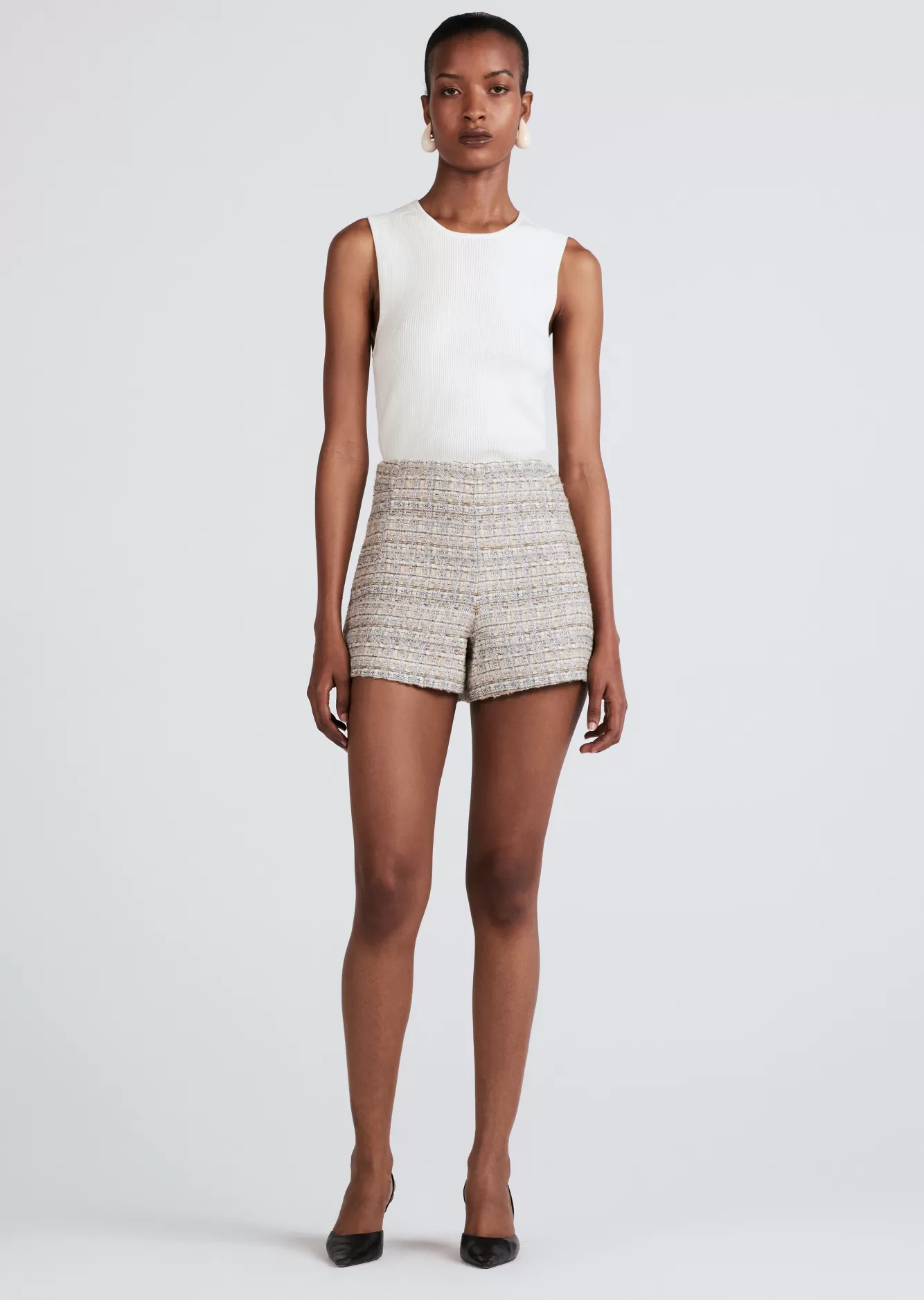 Derek Lam Emy Shorts Limestone Shop