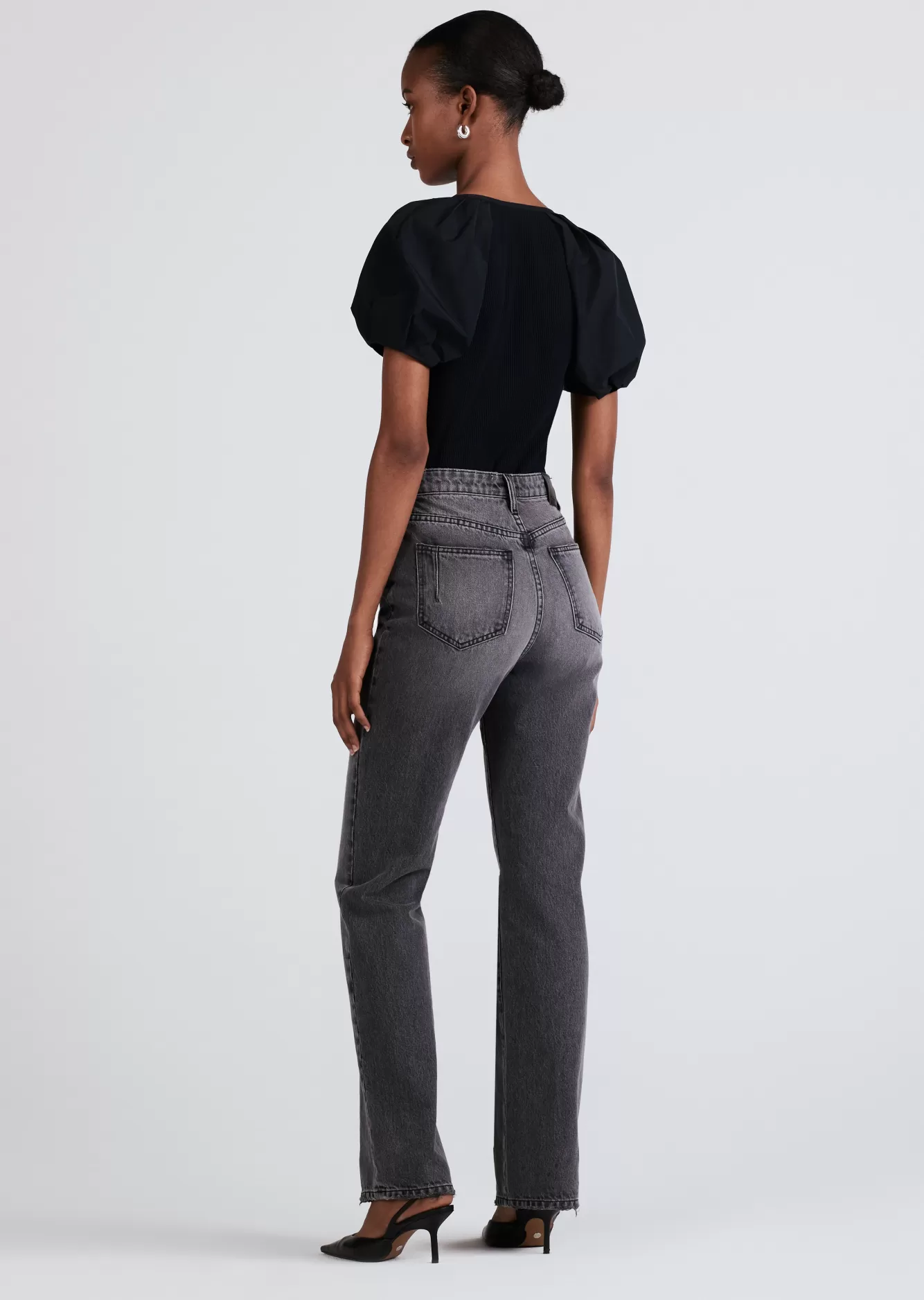 Derek Lam Frankie High Rise Straight Liberty Best