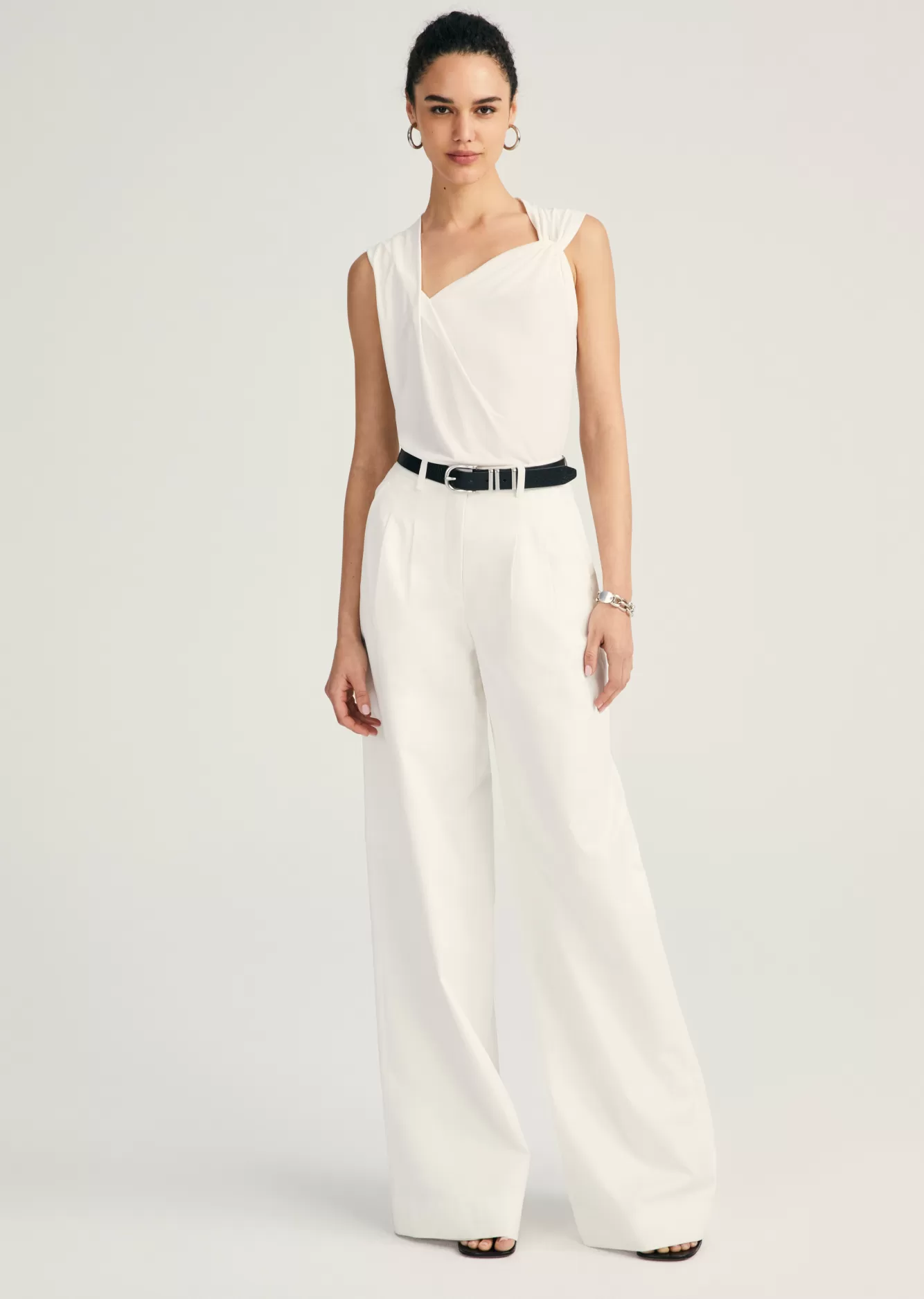 Derek Lam Juliana Wide Leg Pleat Front Trouser Hot