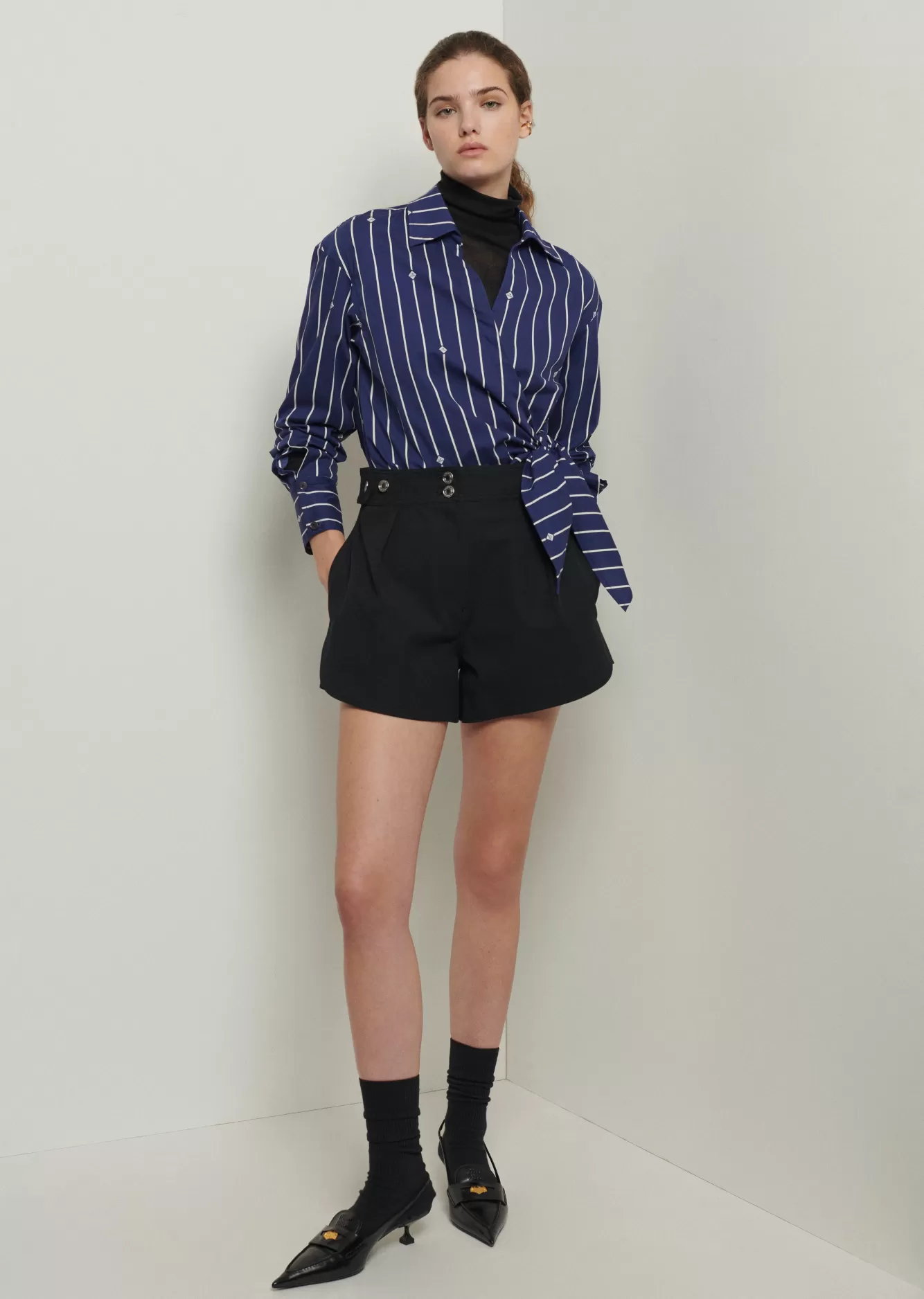 Derek Lam Mika Snap Shorts Hot