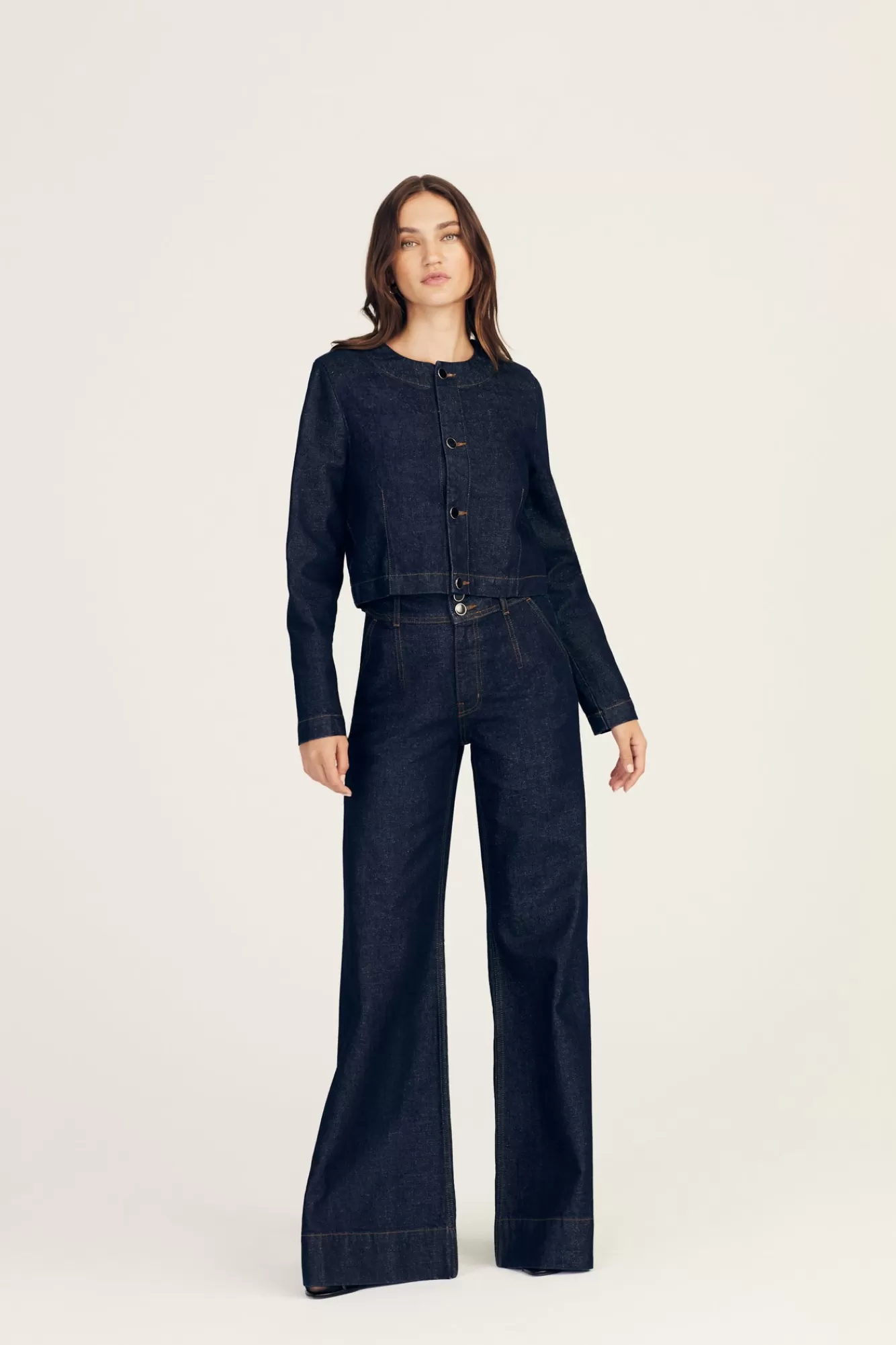 Derek Lam Millie High Rise Wide Leg Charme Sale