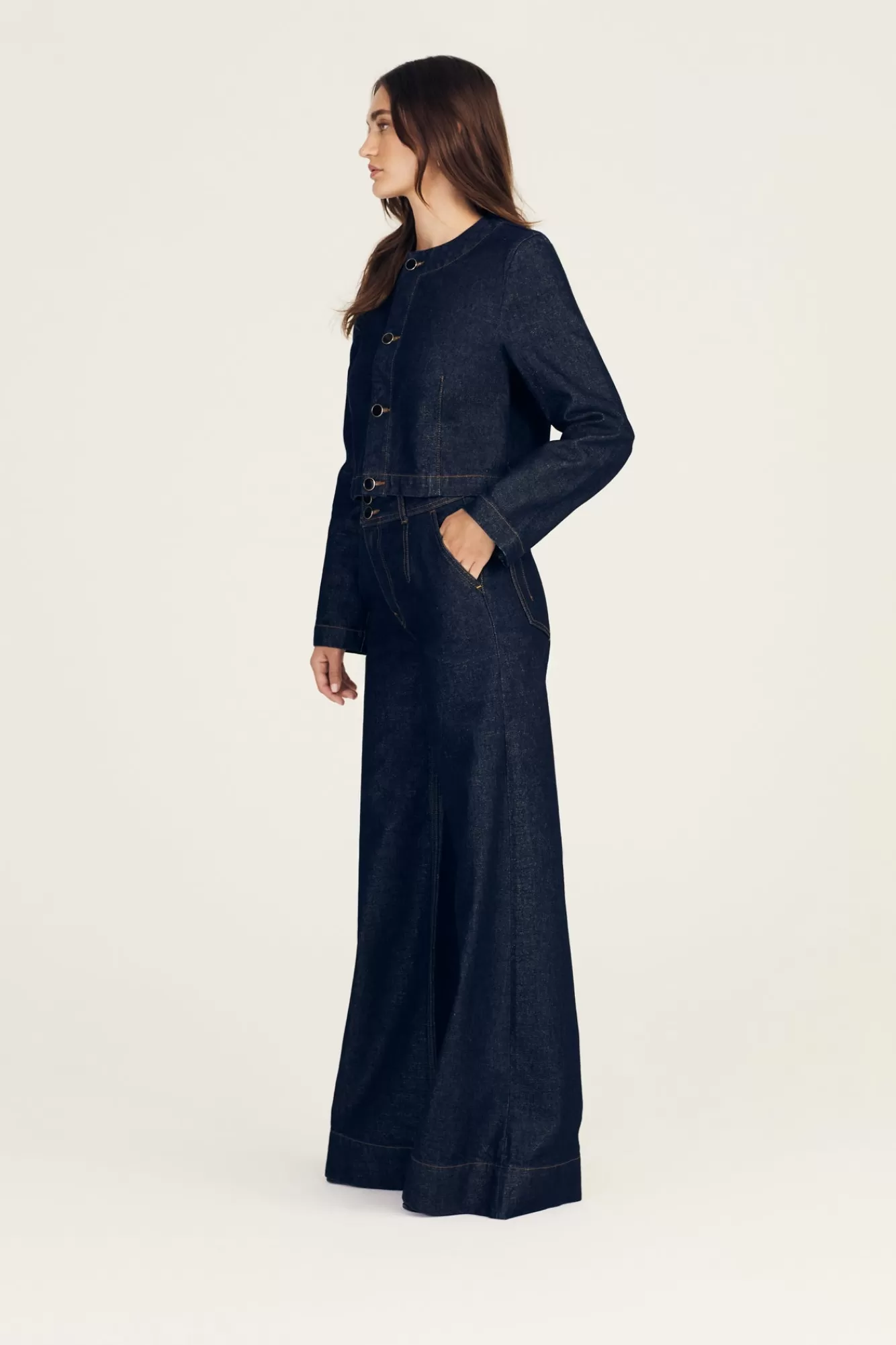 Derek Lam Millie High Rise Wide Leg Charme Sale