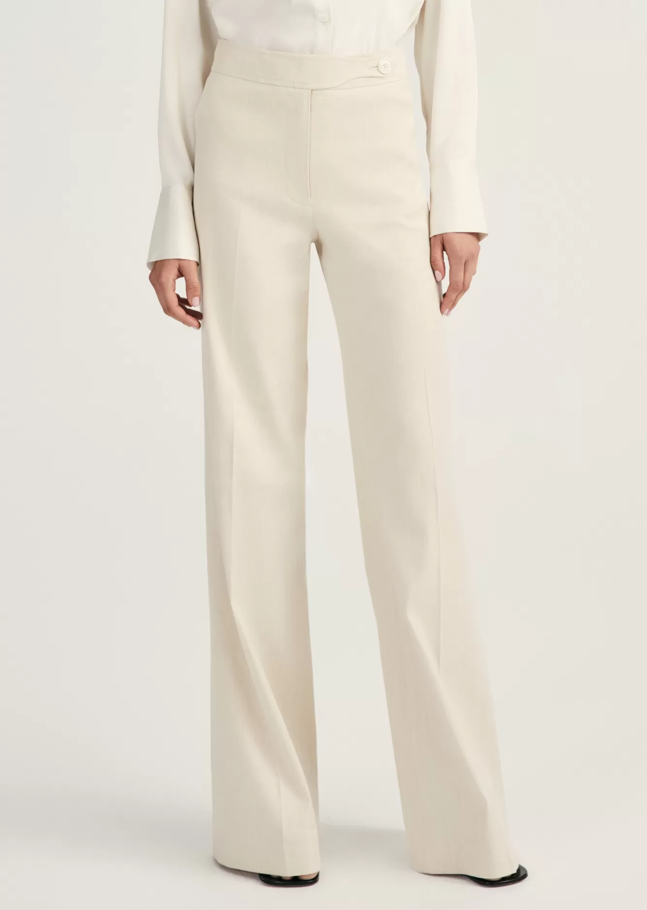 Derek Lam Owen Flare Leg Trouser Almond Best Sale