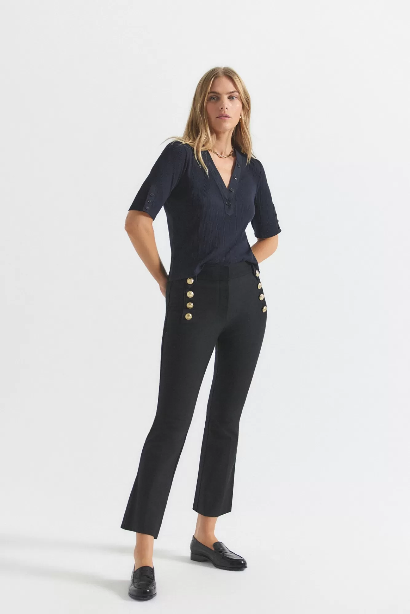 Derek Lam Robertson Crop Flare Trousers Cheap