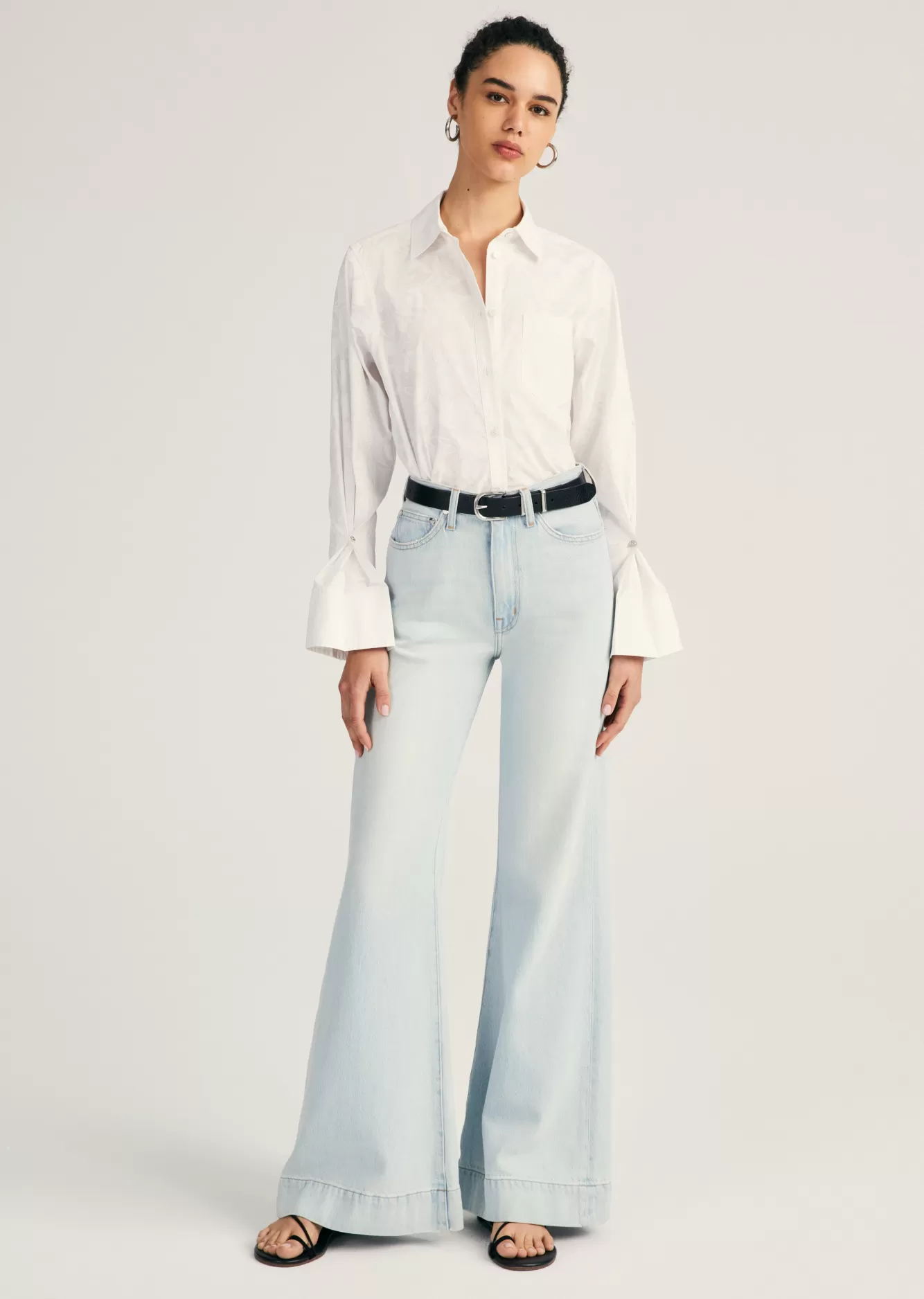 Derek Lam Wesley Shirt White-White Fashion