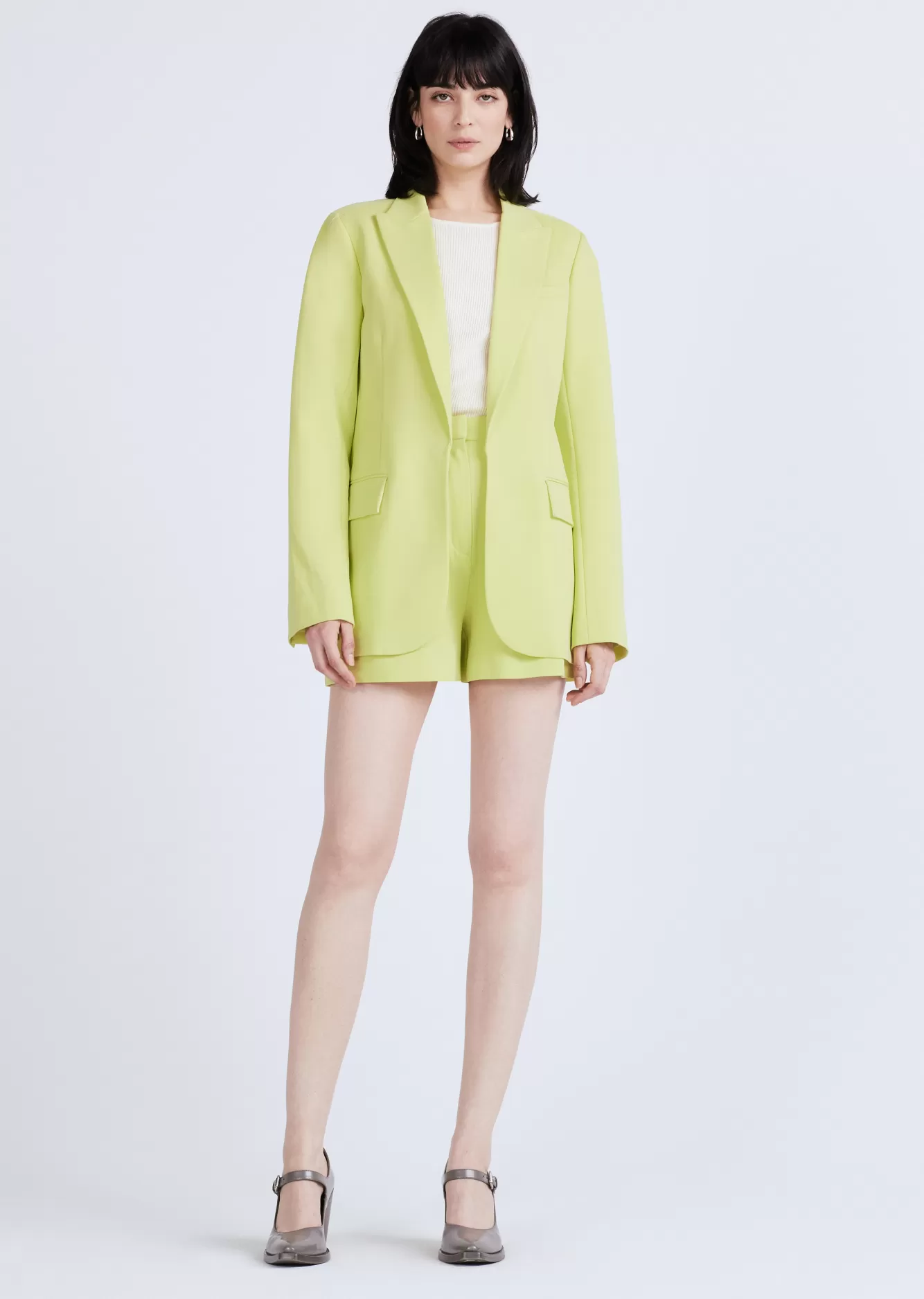 Derek Lam Wilson Relaxed Jacket Celery Cheap